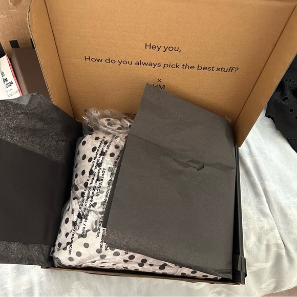 Hilary Macmillan size 2X women’s silver/white satin polka dot black NWT! - Picture 10 of 11